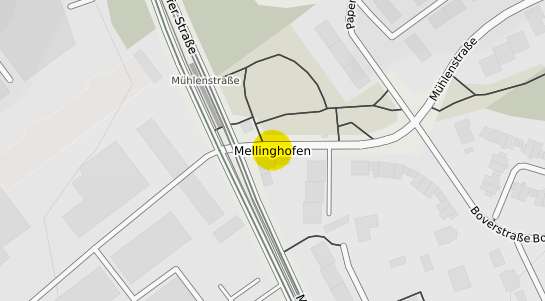 Immobilienpreisekarte M&uuml;lheim an der Ruhr Mellinghofen